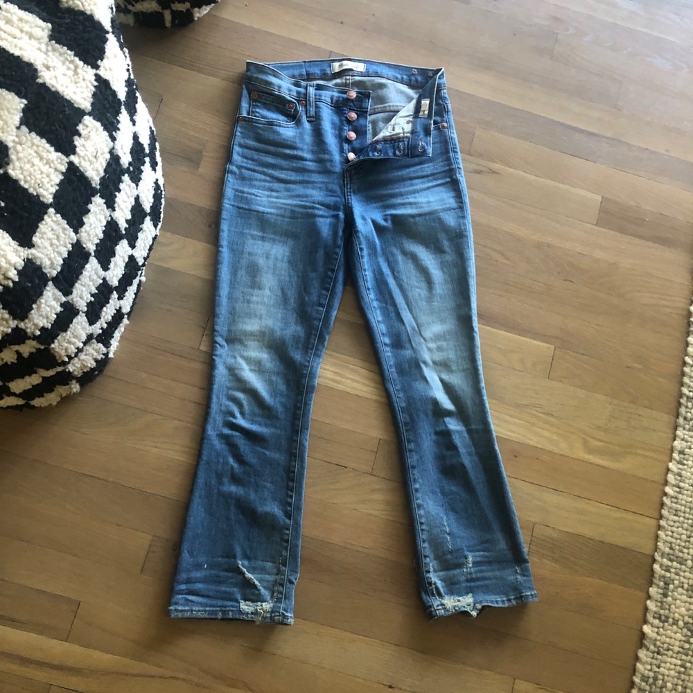 Madewell Cali-Demi Boot Cut Jeans 25